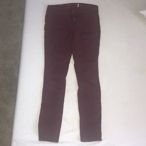 Maroon Jeggings